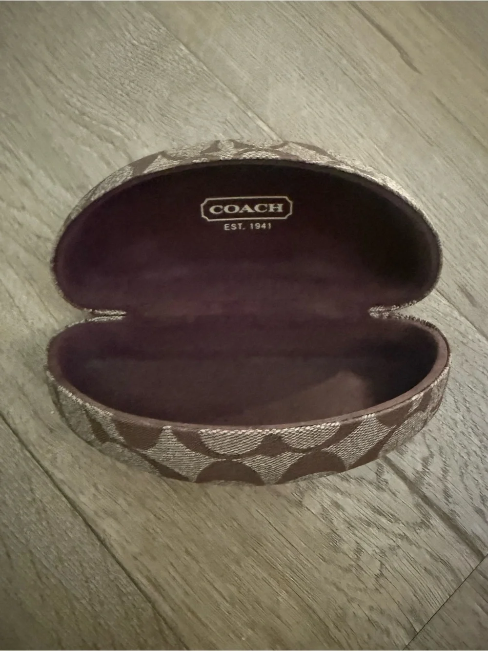 Coach Large Glasses Hard Case